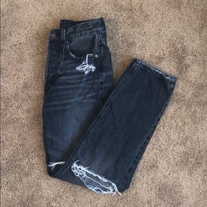 American Eagle black 90s boyfriend jean